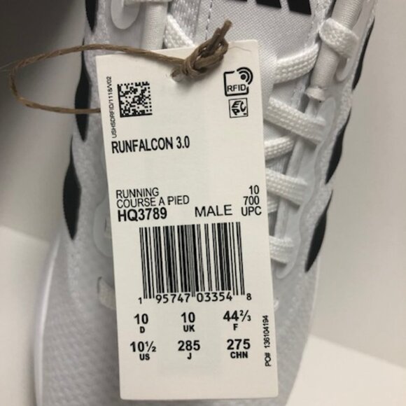 Runfalcon 3 Cloudfoam Low Running Shoes size 10.5 Mens - Picture 5 of 7